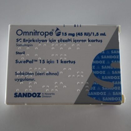 Omnitrope (45 IU cartridge) – EXP 02/2026