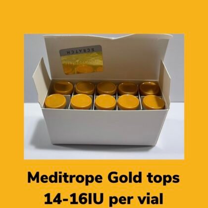 Meditrope Gold Tops 17IU per vial 95%-97% Purity