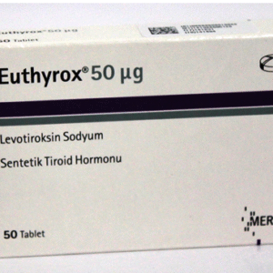 (T4) EUTHYROX 50MCG TAB 50 TAB MERCK